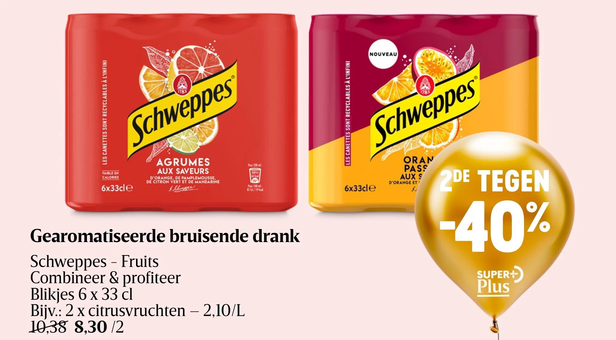 Gearomatiseerde bruisende drank