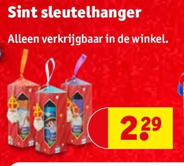 Sint sleutelhanger