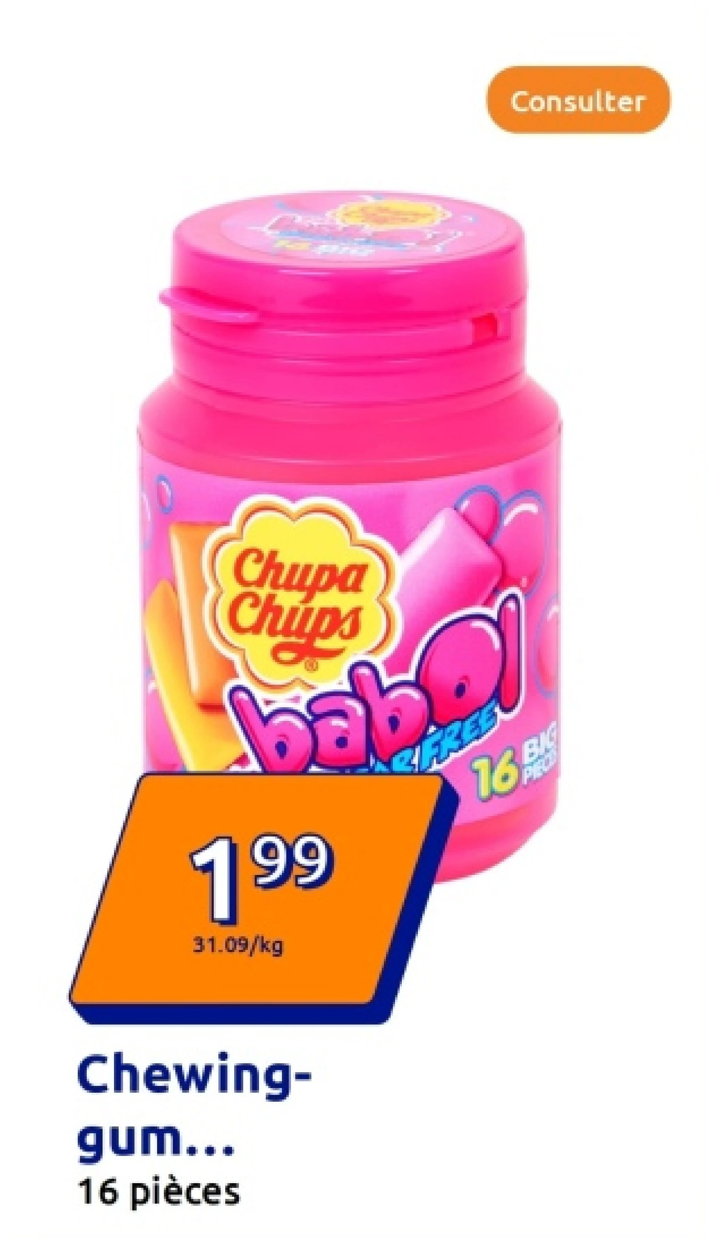 Chewing-gum Chupa Chups Big Babol