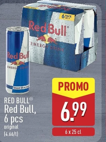 Red Bull, 6pcs
