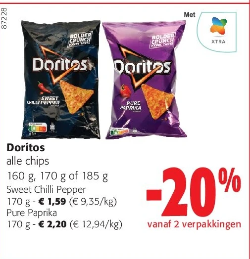 Doritos Sweet Chilli Pepper 170 g