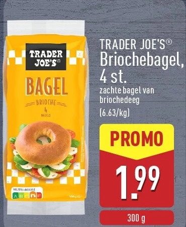 Briochebagel, 4st.