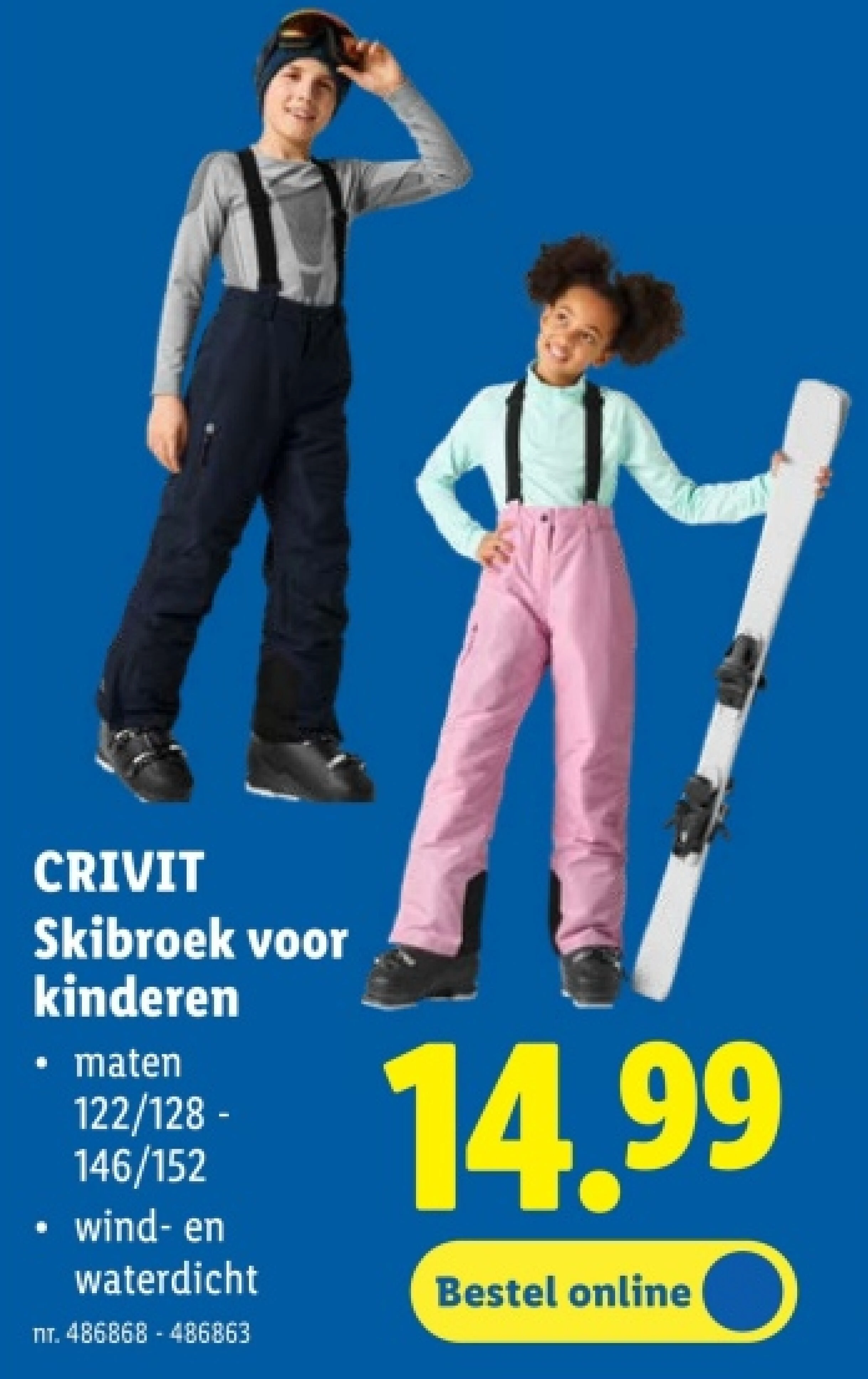 Skibroek voor kinderen