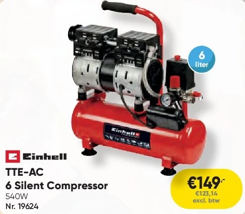 TTE-AC 6 Silent Compressor