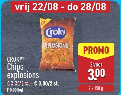 Chips explosions