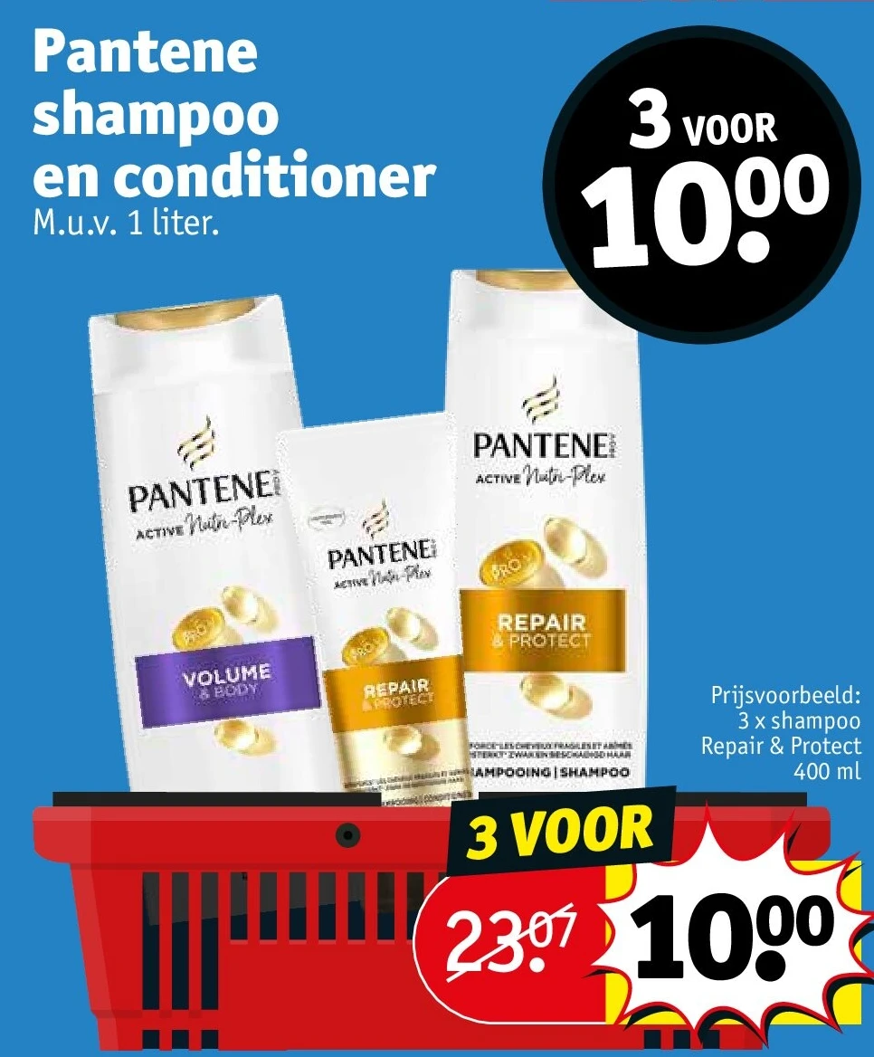 Pantene shampoo en conditioner