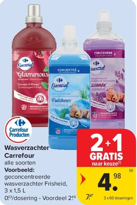 Wasverzachter Carrefour