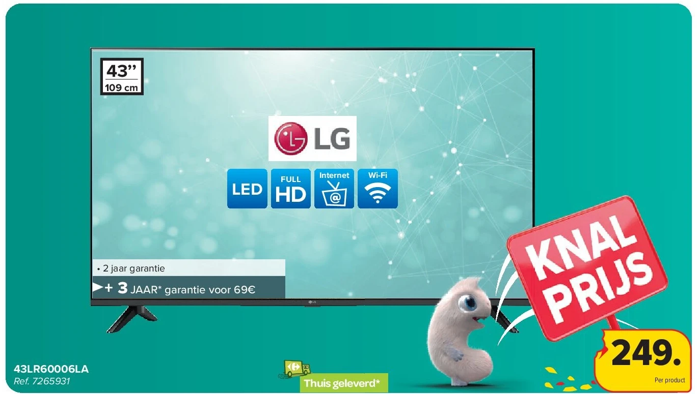 LG 43LR60006LA LED TV