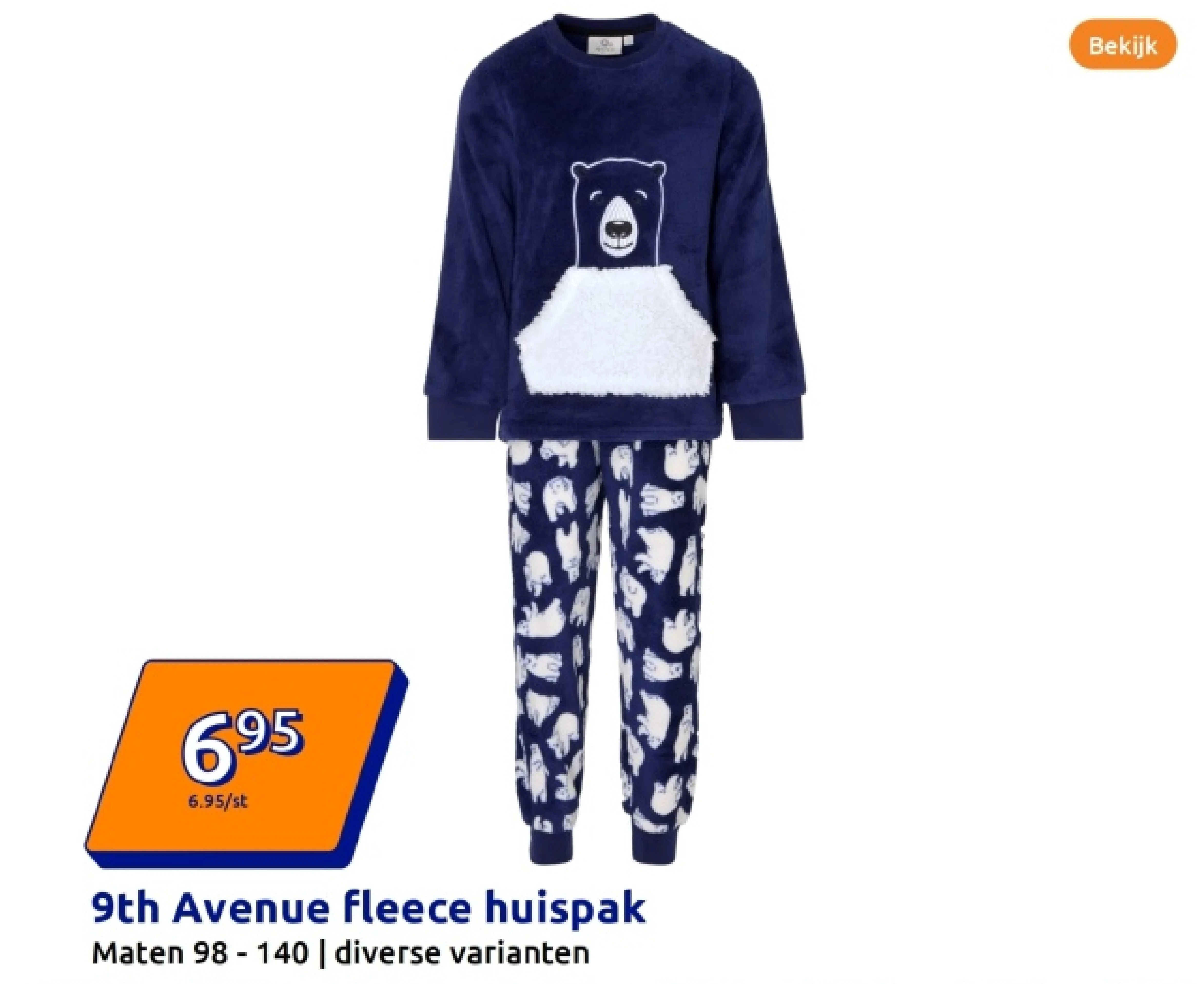 9th Avenue fleece huispak
