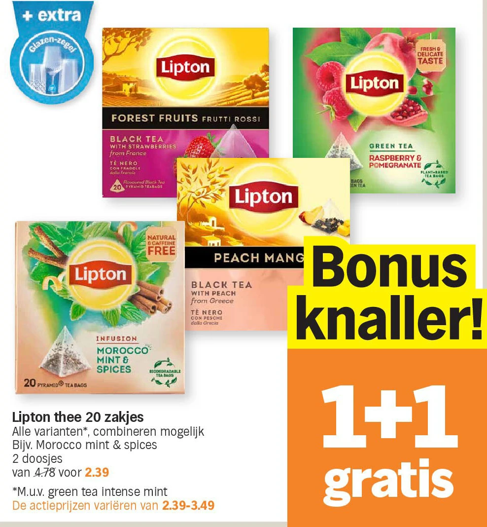Lipton thee 20 zakjes