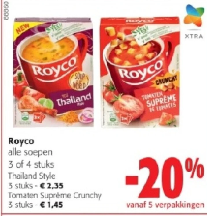 Royco Thailand Style 3 stuks