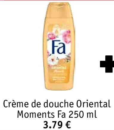 Crème de douche Oriental Moments Fa 250 ml