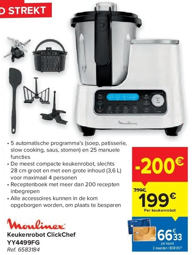 Keukenrobot ClickChef YY4499FG