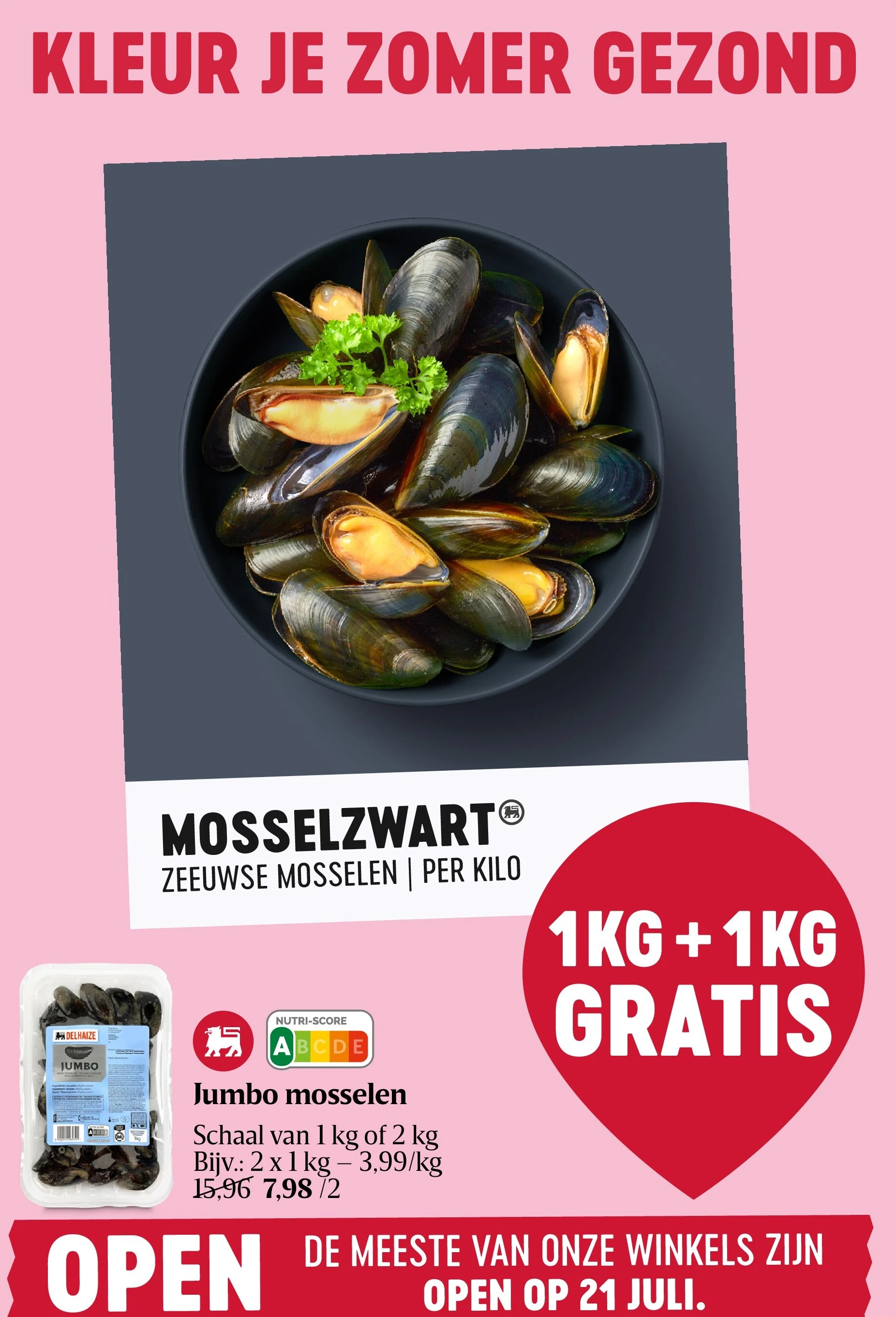 Jumbo mosselen