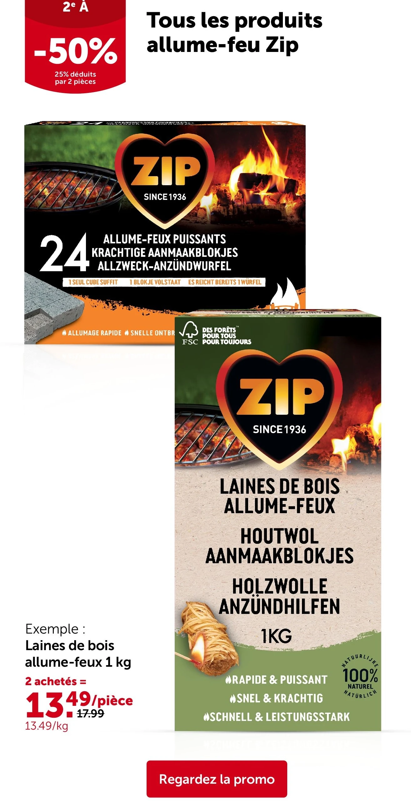 Laines de bois allume-feux 1 kg