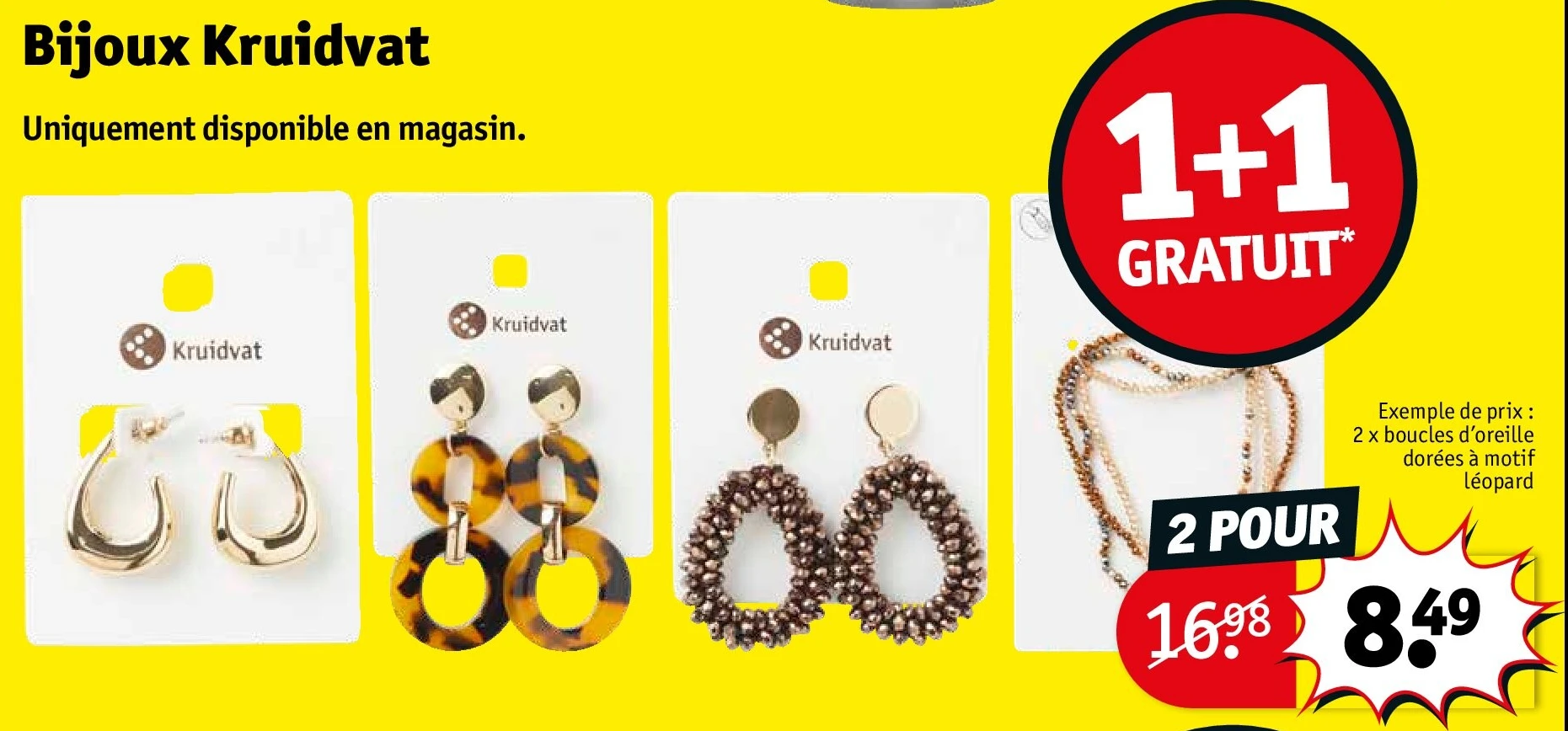 Bijoux Kruidvat 2 POUR