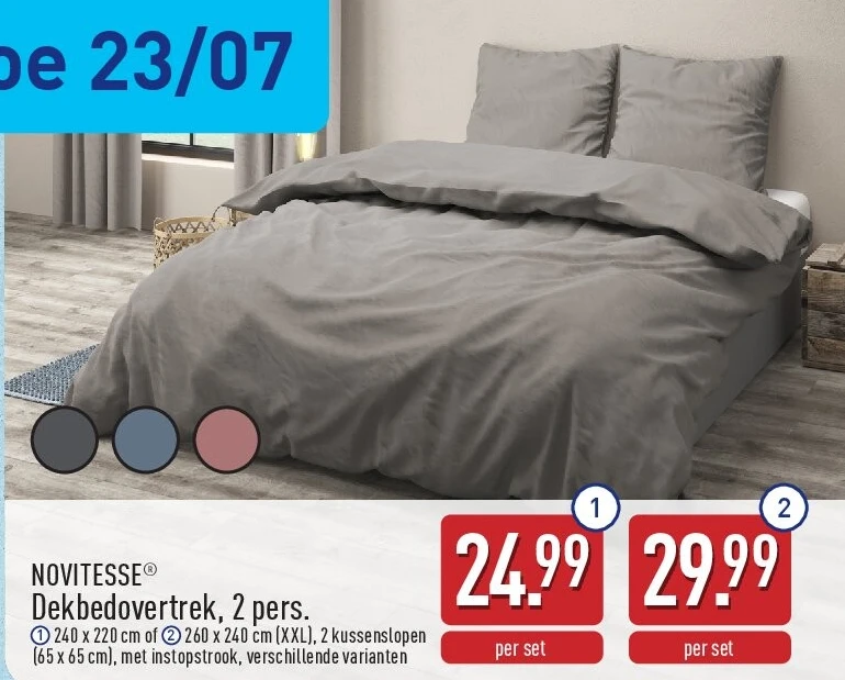 Dekbedovertrek, 2pers.