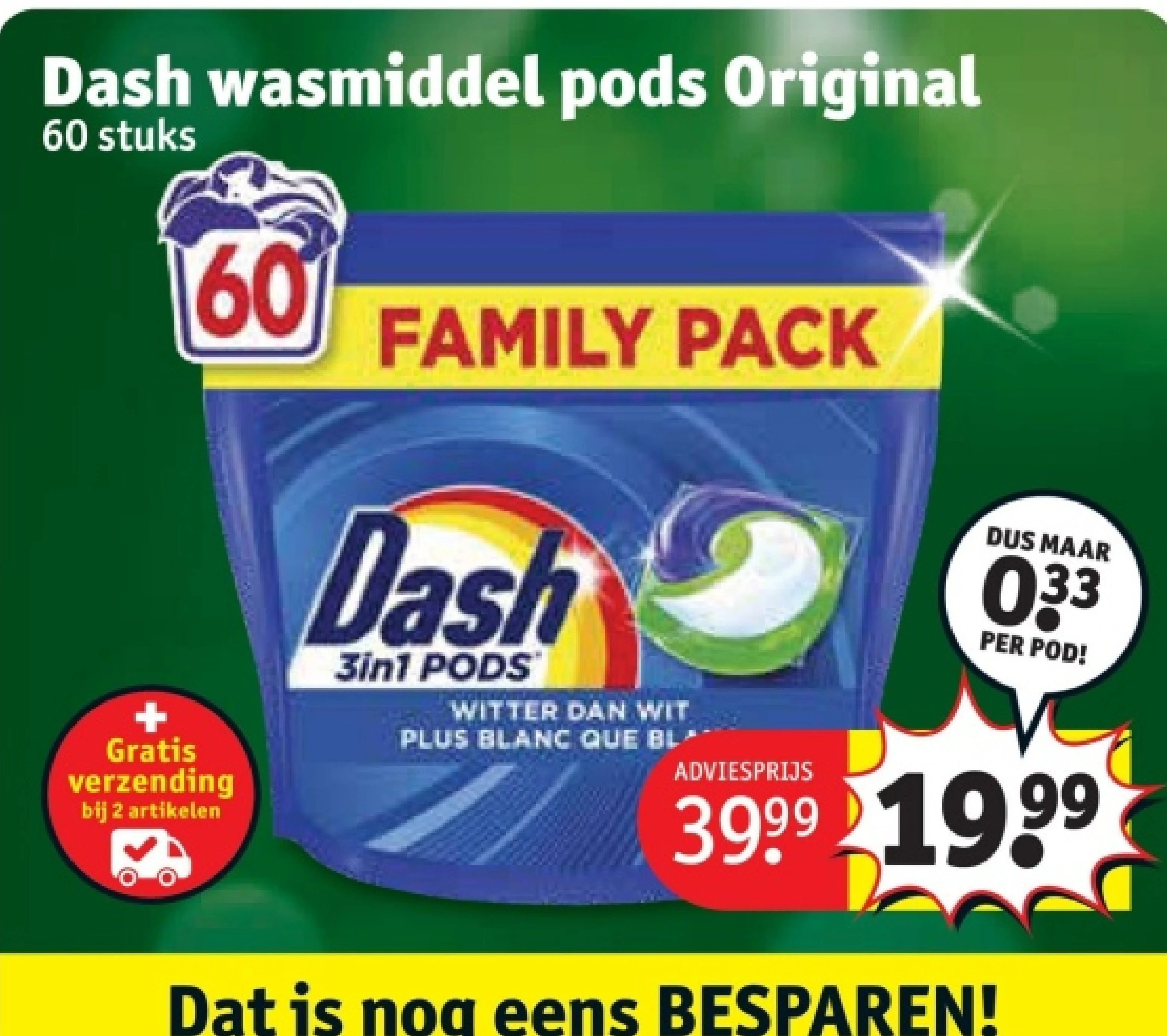 Dash wasmiddel pods Original
