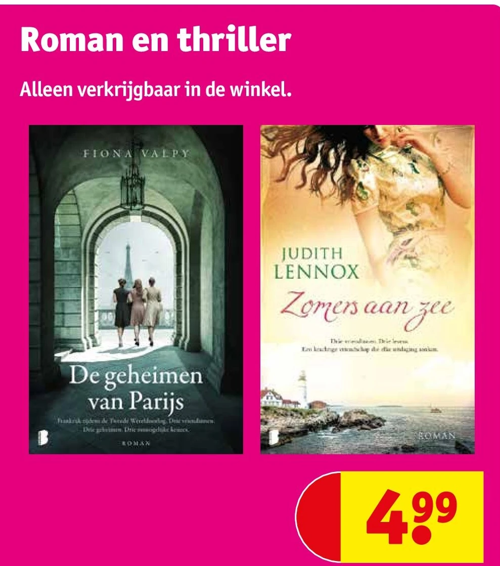Roman en thriller