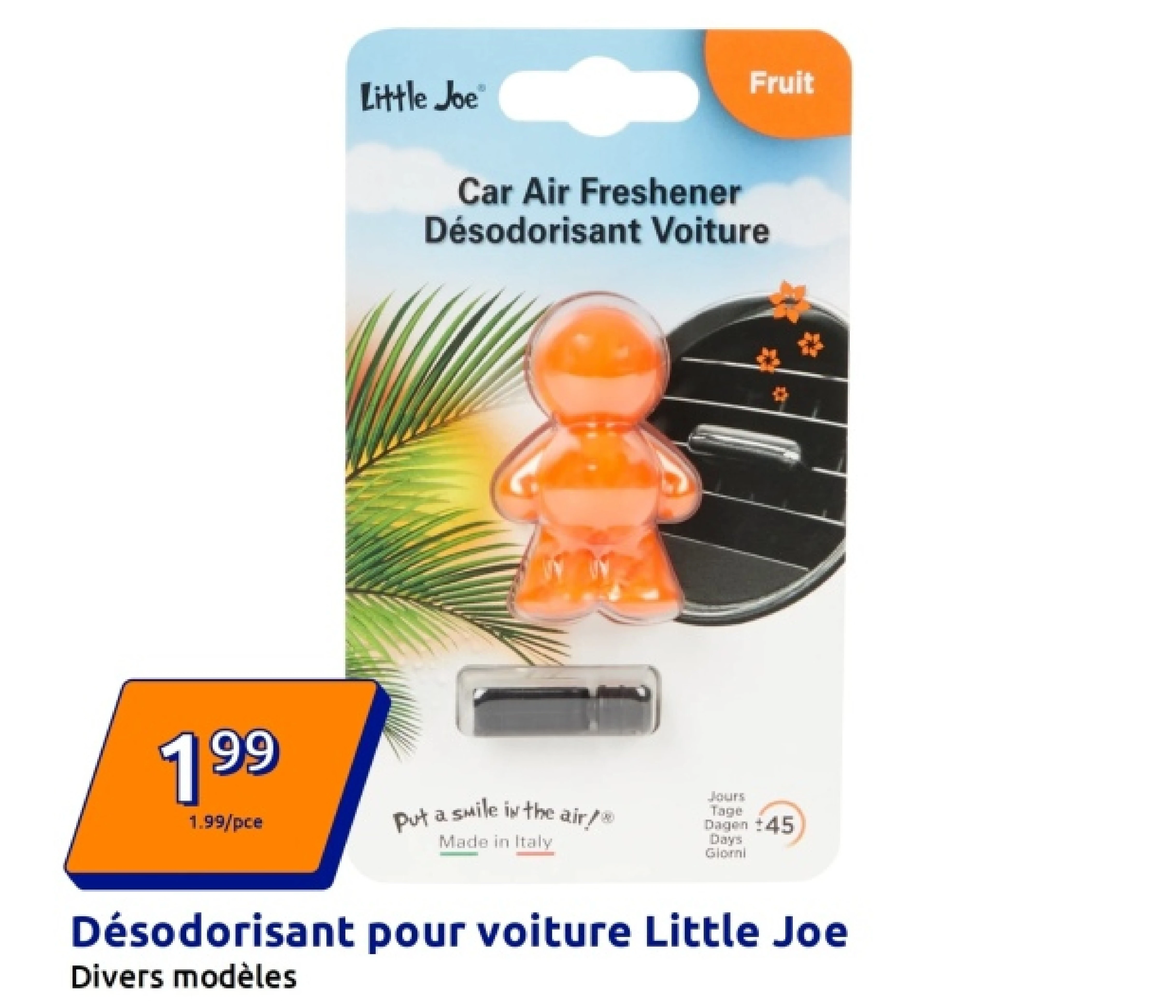 Désodorisant pour voiture Little Joe