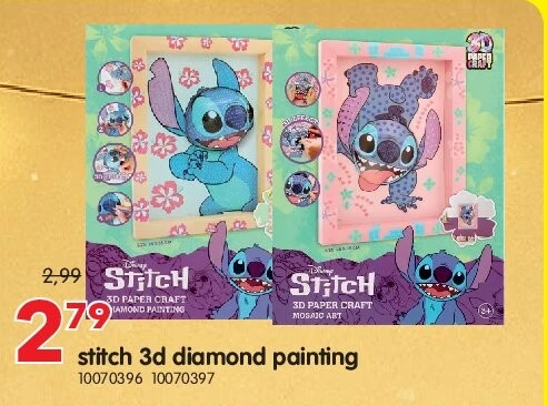 stitch 3d diamond painting