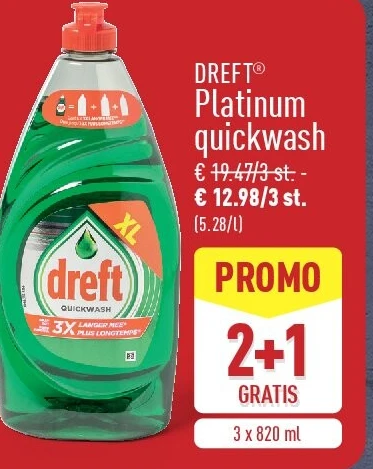 Platinum quickwash