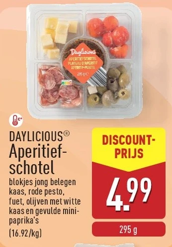 Aperitief­ schotel