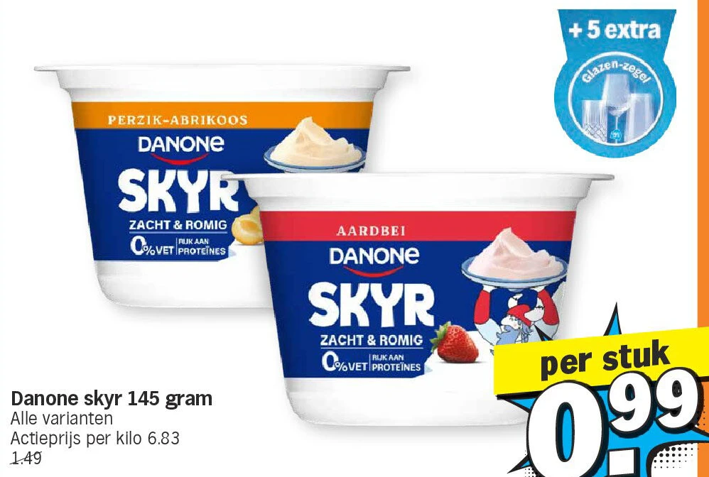 Danone skyr 145 gram