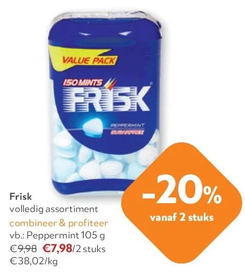 Frisk Peppermint 105 g