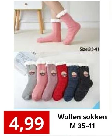 Wollen sokken M 35-41