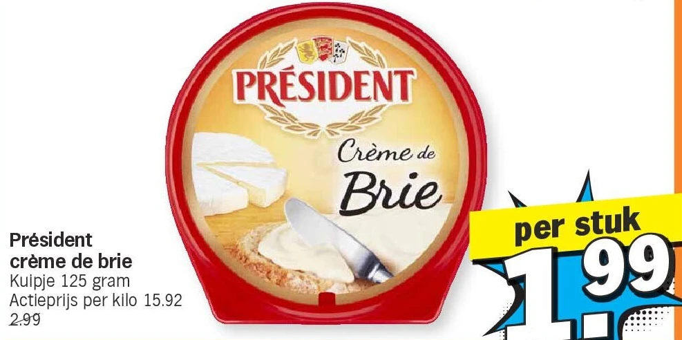 Président crème de brie