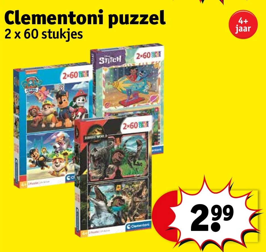 Clementoni puzzel