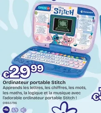 Ordinateur portable Stitch
