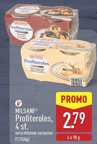Profiteroles, 4st.