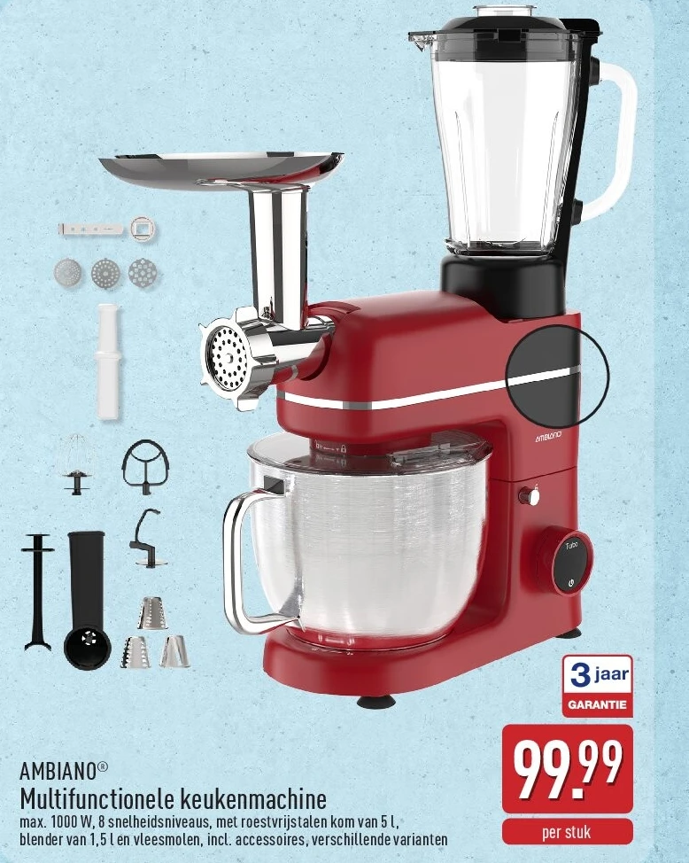 Multifunctionele keukenmachine