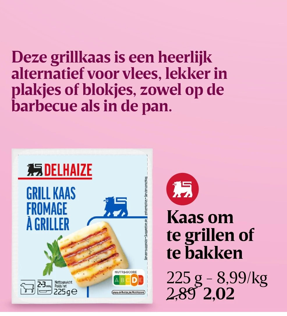 Kaas om te grillen of te bakken