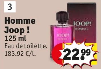 Homme Joop ! 125 ml