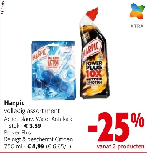 Harpic Actief Blauw Water Anti-kalk 1 stuk