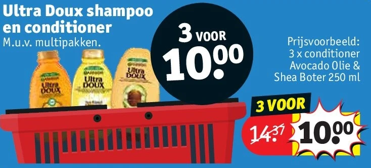 Ultra Doux shampoo en conditioner