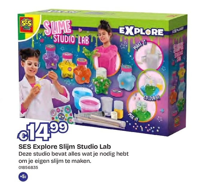 SES Explore Slijm Studio Lab
