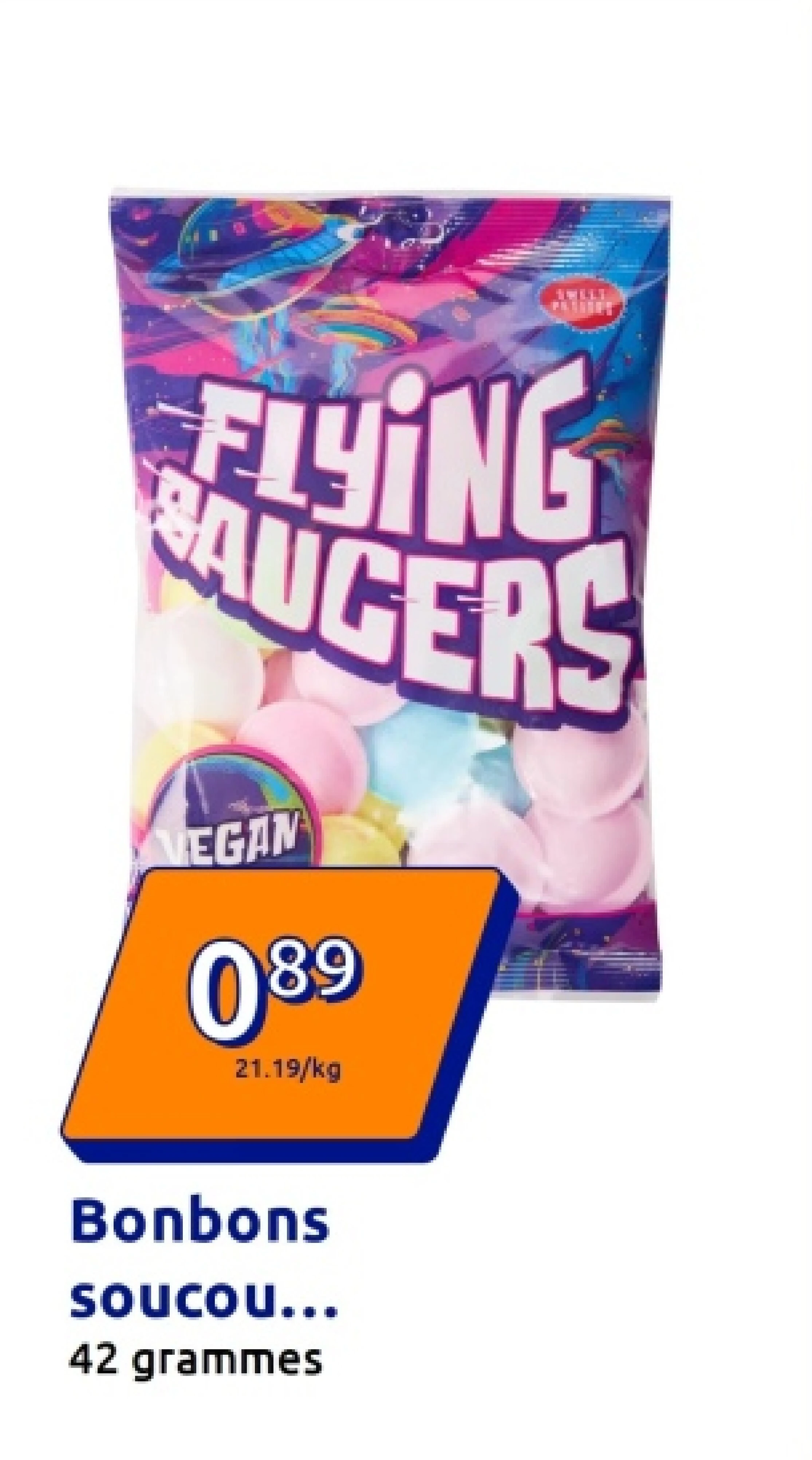 Bonbons soucoupe volante