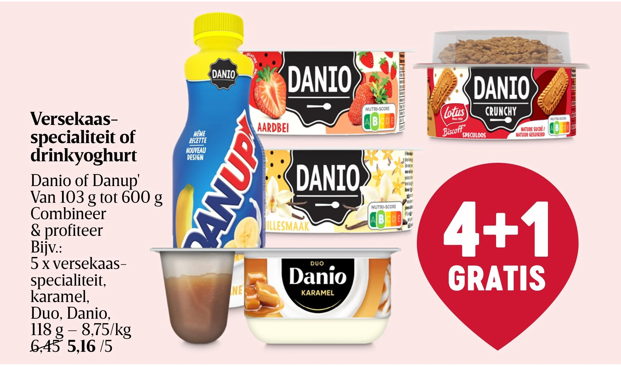 Versekaasspecialiteit of drinkyoghurt