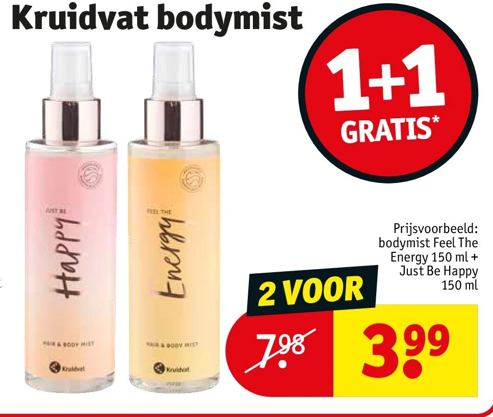 Kruidvat bodymist