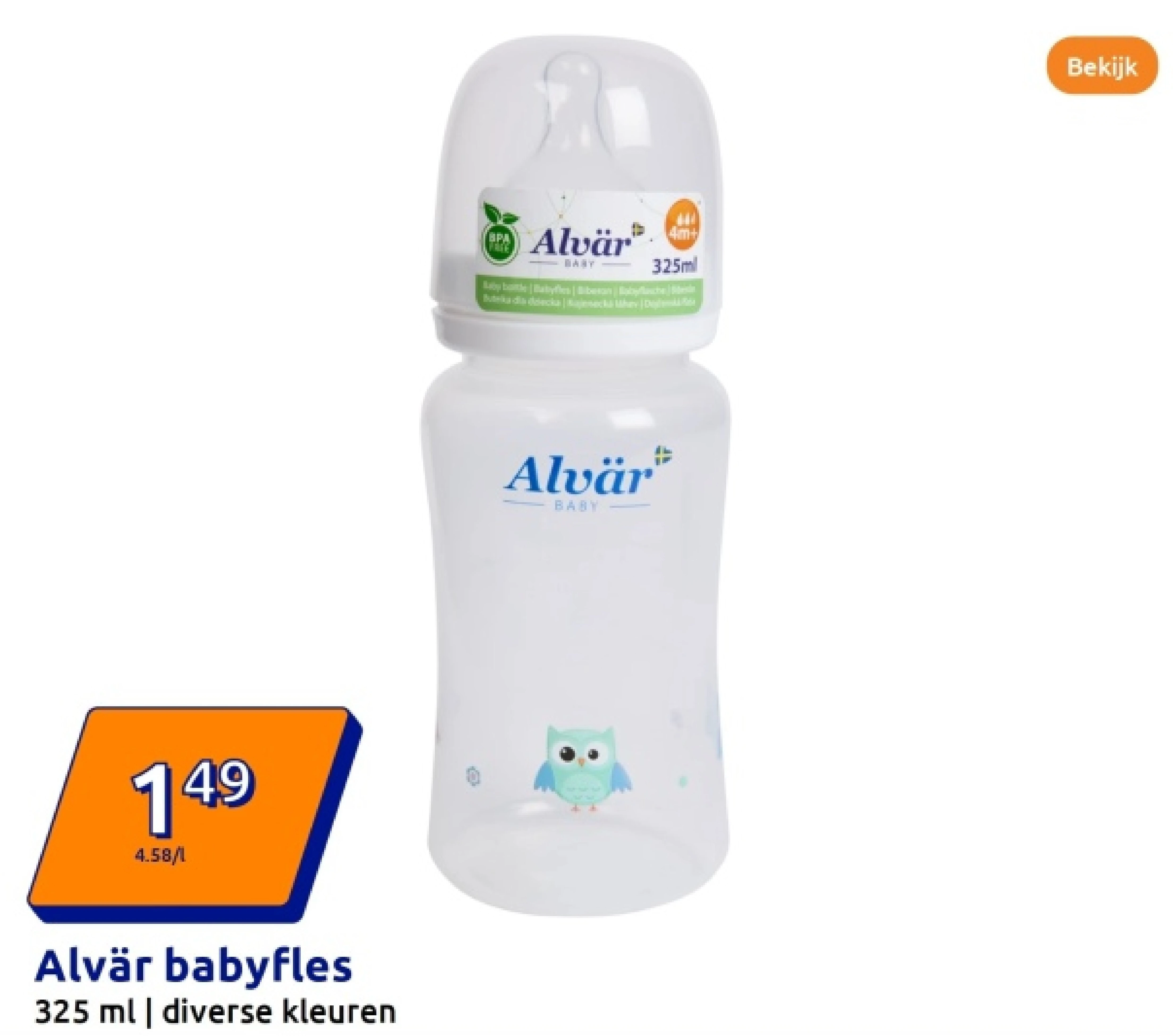 Alvär babyfles