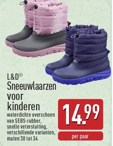 Sneeuwlaarzen voor kinderen