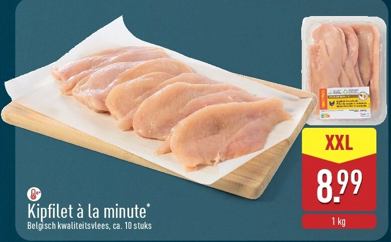 Kipfilet à la minute