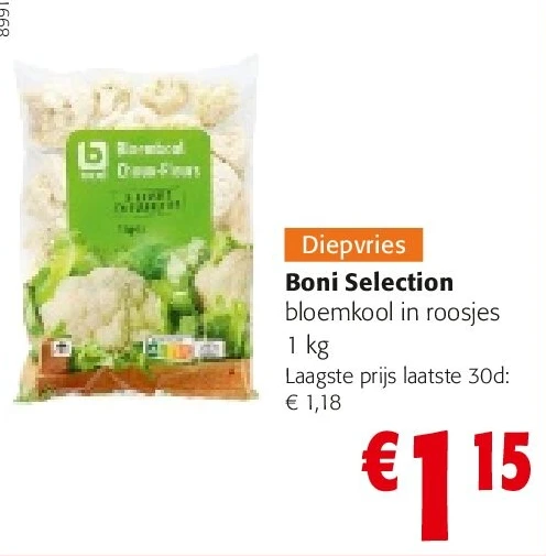 Boni Selection bloemkool in roosjes 1 kg