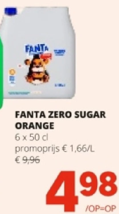 FANTA ZERO SUGAR ORANGE