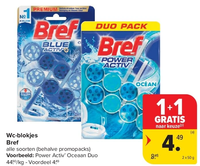 Wc-blokjes Bref