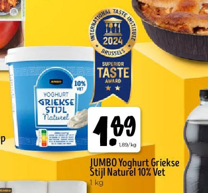 JUMBO Yoghurt Griekse Stijl Naturel 10% Vet